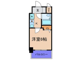 エスリ－ド野田駅前　２０３の物件間取画像